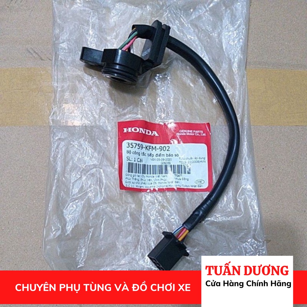 [ CHÍNH HÃNG ] Bộ công tắc tiếp điểm báo số wave anpha/ wave nhỏ , wave zx các đời 2000-2005