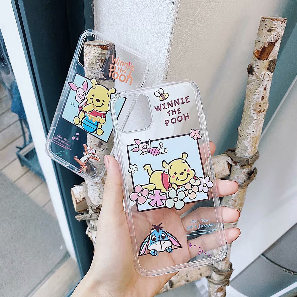 Ốp điện thoại mềm in hình Winnie The Pooh dành cho iphone 7 8 6s plus 6plus 11 pro max X XR 7plus iphone 12 pro max 8plus | BigBuy360 - bigbuy360.vn