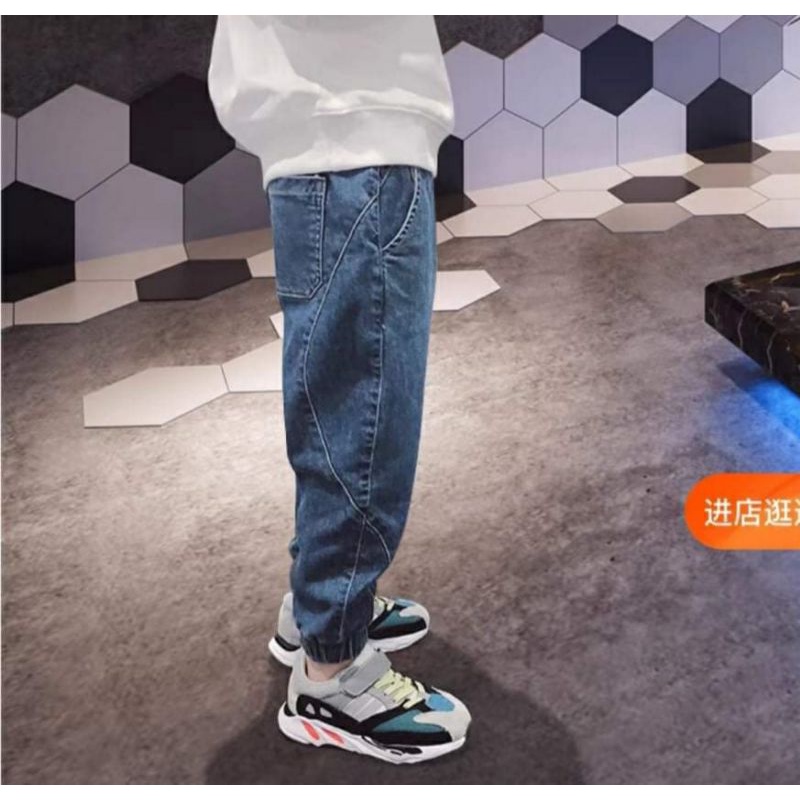Quần jean size đại jogger cho bé trai