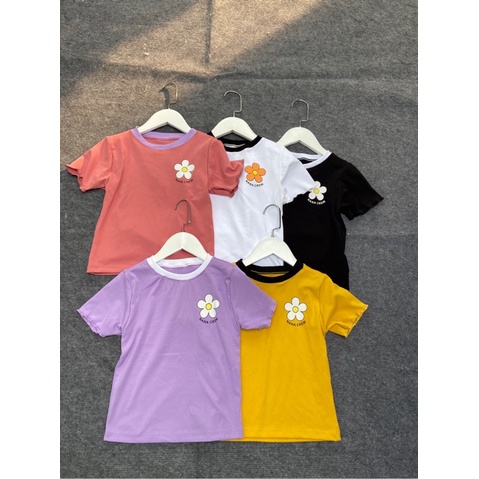 ÁO CROPTOP NỮ VẢI THUN MỊN IN HOA  | bear.story