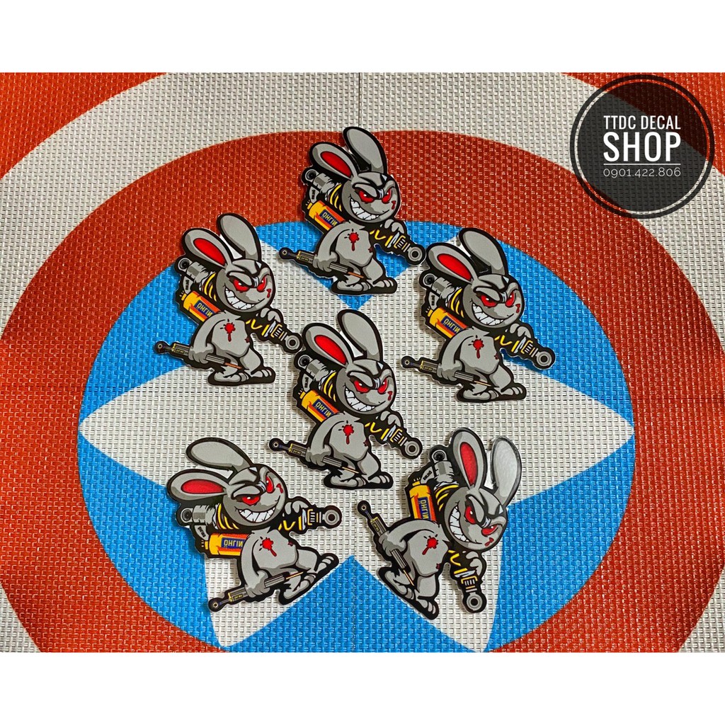 Tem lẻ logo sticker