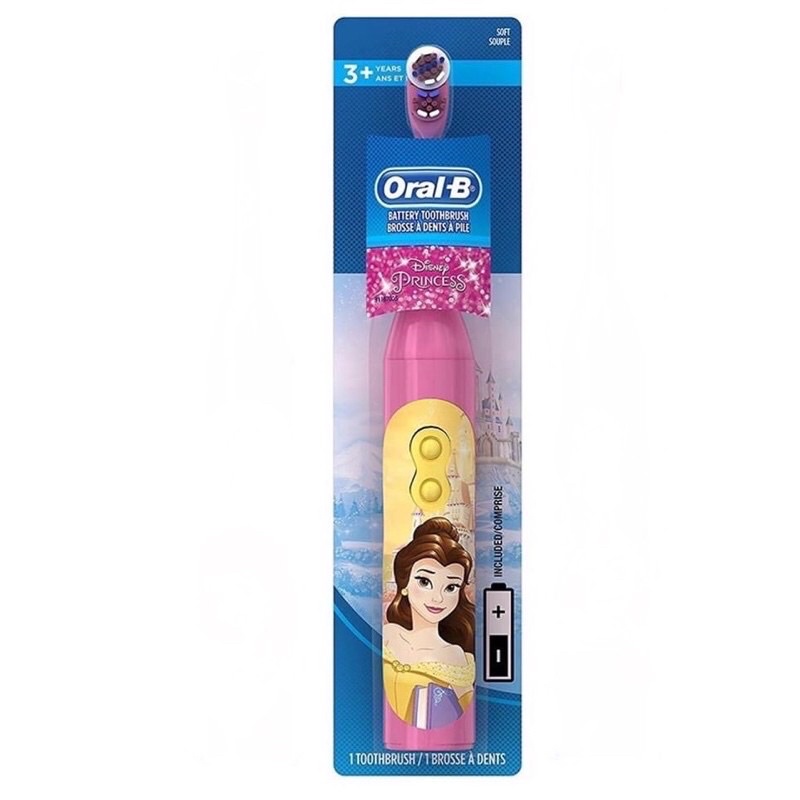 Bàn Chải <nhiều mẫu> Đánh Răng Chạy Pin Cho Bé Oral B Disney