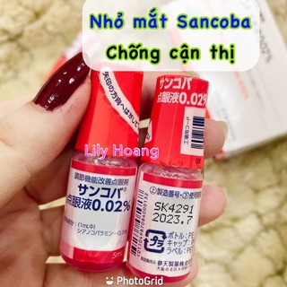Nhỏ mắt SANCOBA của Nhật