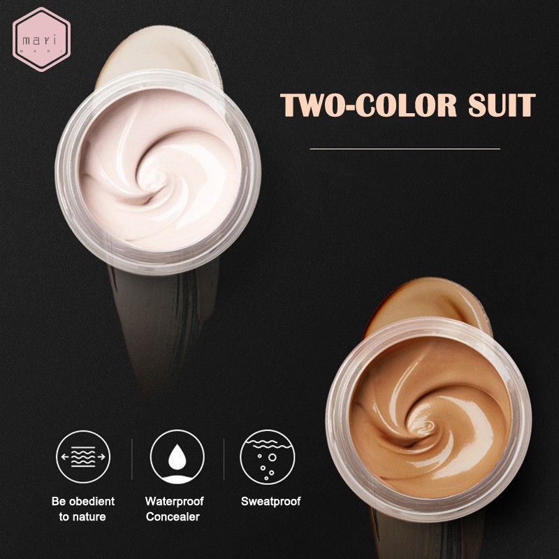 (Hàng Mới Về) Kem Che Khuyết Điểm Hình Xăm / Sẹo 2 Tông Màu Chống Nước | BigBuy360 - bigbuy360.vn
