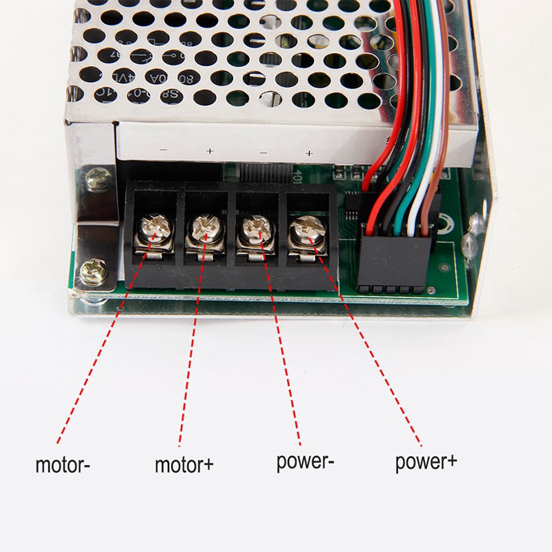 Bộ điều khiển tốc độ động cơ chổi than DC10-55V 40A