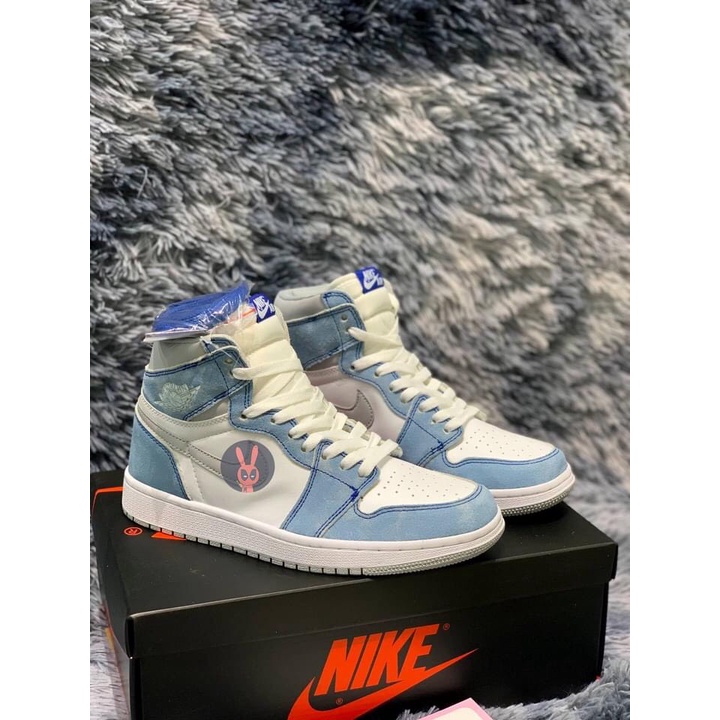 Giày Sneaker Hyper Royal Cao Cổ - Giày Thể Thao Nam Nữ JD hyper royal xanh nỉ xanh dương cao cổ mới Full boxbill | BigBuy360 - bigbuy360.vn