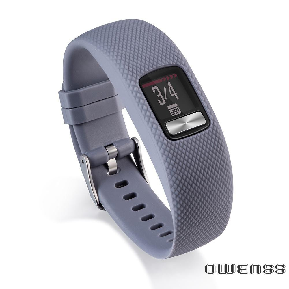 Dây Đeo Silicon Cho Đồng Hồ Thông Minh Garmin Vivofit 4