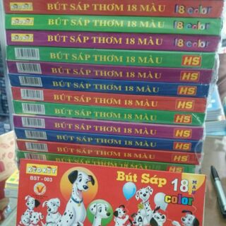Bút sáp 18 màu kid kit- 003