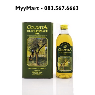 Dầu oliu colavita pomace olive oil 3 lít - nhập khẩu ý