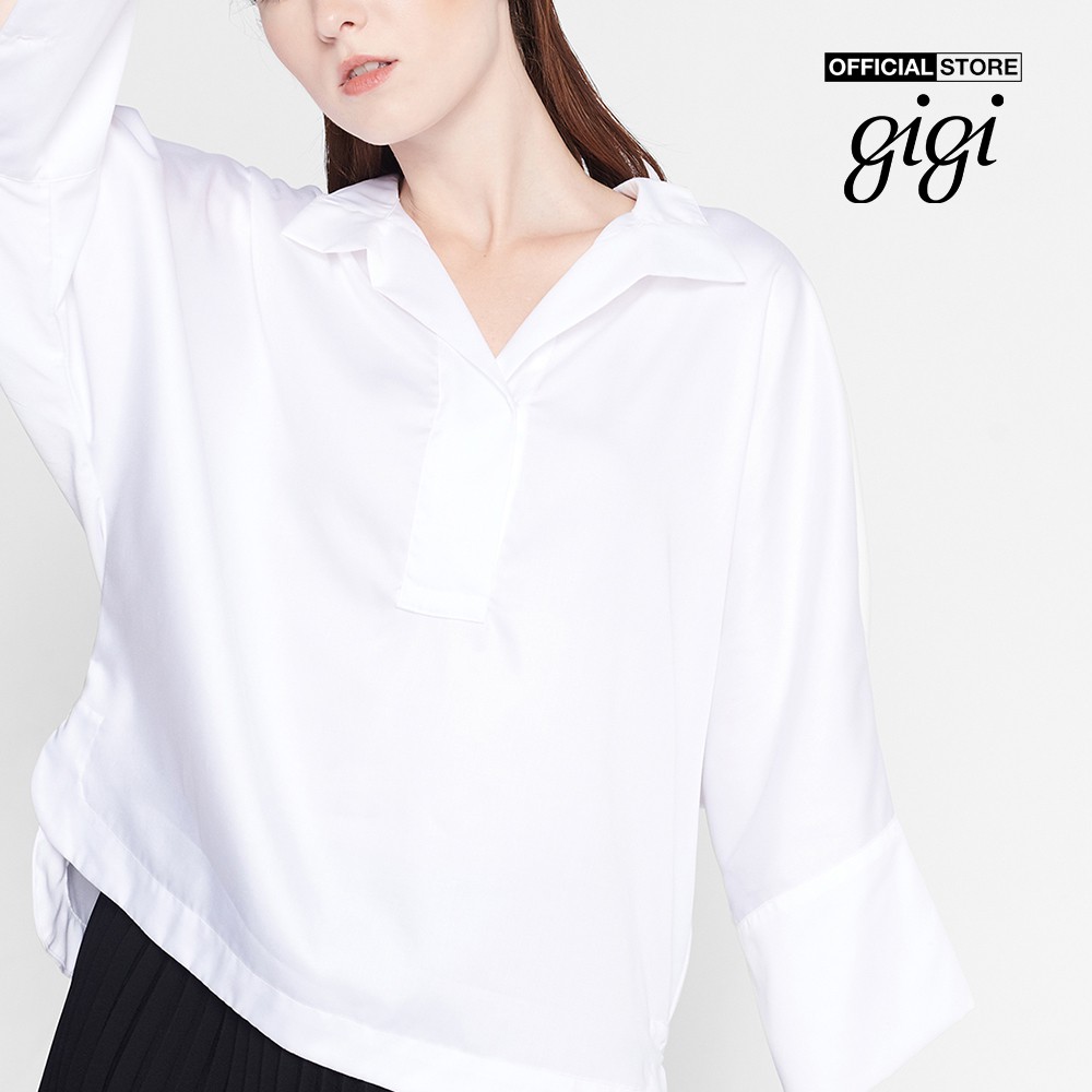 Gigi - Áo kiểu nữ cổ bẻ phom suông Dolman Sleeve Henly G11081202217-00