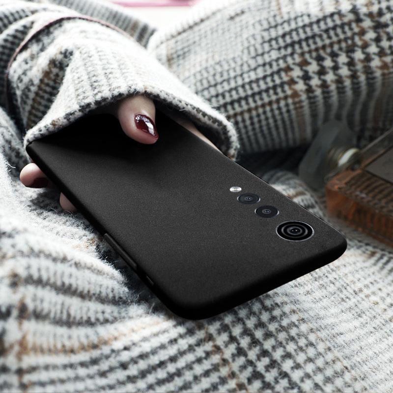 Ốp Điện Thoại Mềm Mặt Nhám Chống Sốc Phối Kim Tuyến Nước Cho LG Velvet 4G 5G G8 V50 ThinQ