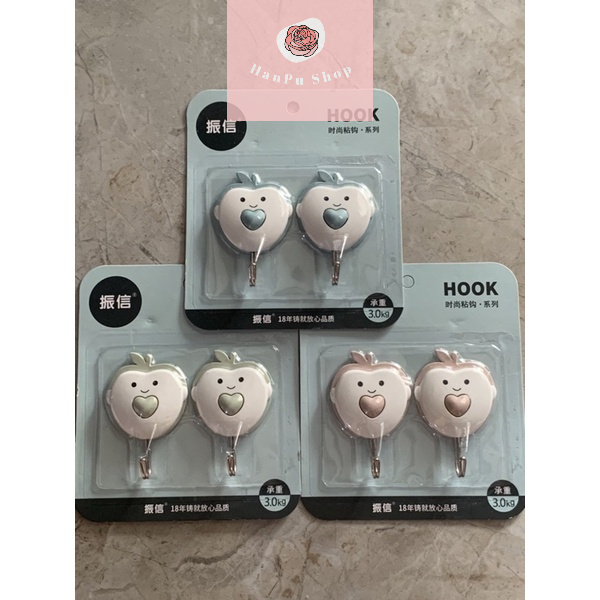 Móc dán tường dễ thương siêu chắc HOOK