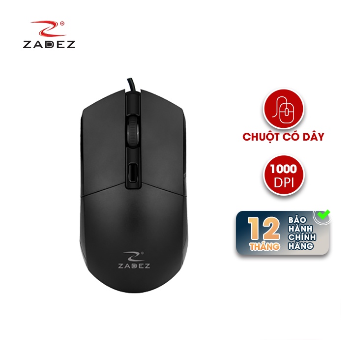 Chuột Có Dây Văn Phòng Cổng USB ZADEZ ZM121