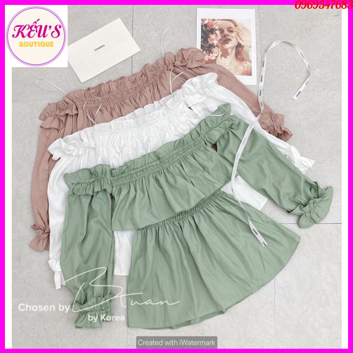 ÁO TRỄ VAI TIỂU THƯ 🥝🍓 SALE 🥝🍓 ĐIỆU ĐÀ, SANG CHẢNH | BigBuy360 - bigbuy360.vn
