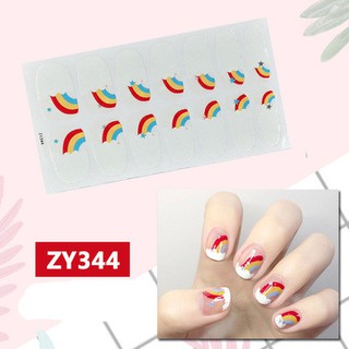 Nhãn dán móng tay 3D dùng trang trí móng tay độc đáo