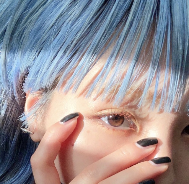 Kem Nhuộm Tóc Màu BABY BLUE - XANH PASTEL