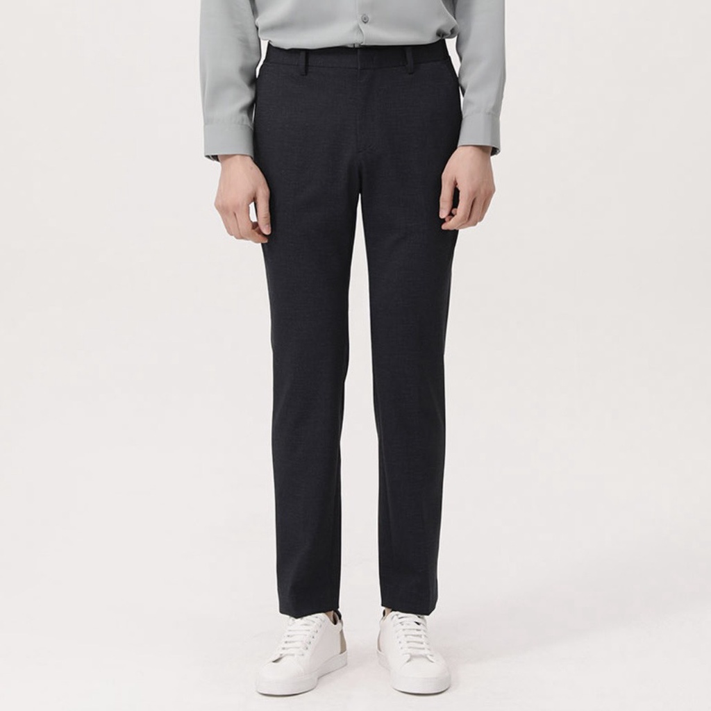 Quần âu nam Clride.n - 214M form Slimfit vải nano đũi chun cạnh hàng xuất xịn