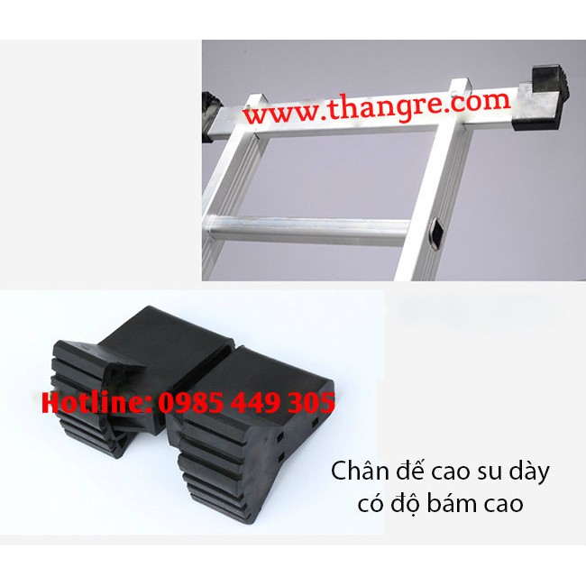 THANG NHÔM GẤP 4 CHÂN THẲNG - Mã SP: G47