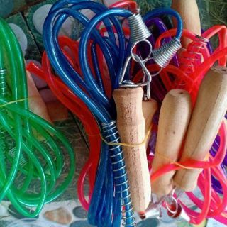 Combo 3 dây nhảy thể dục cán gỗ.