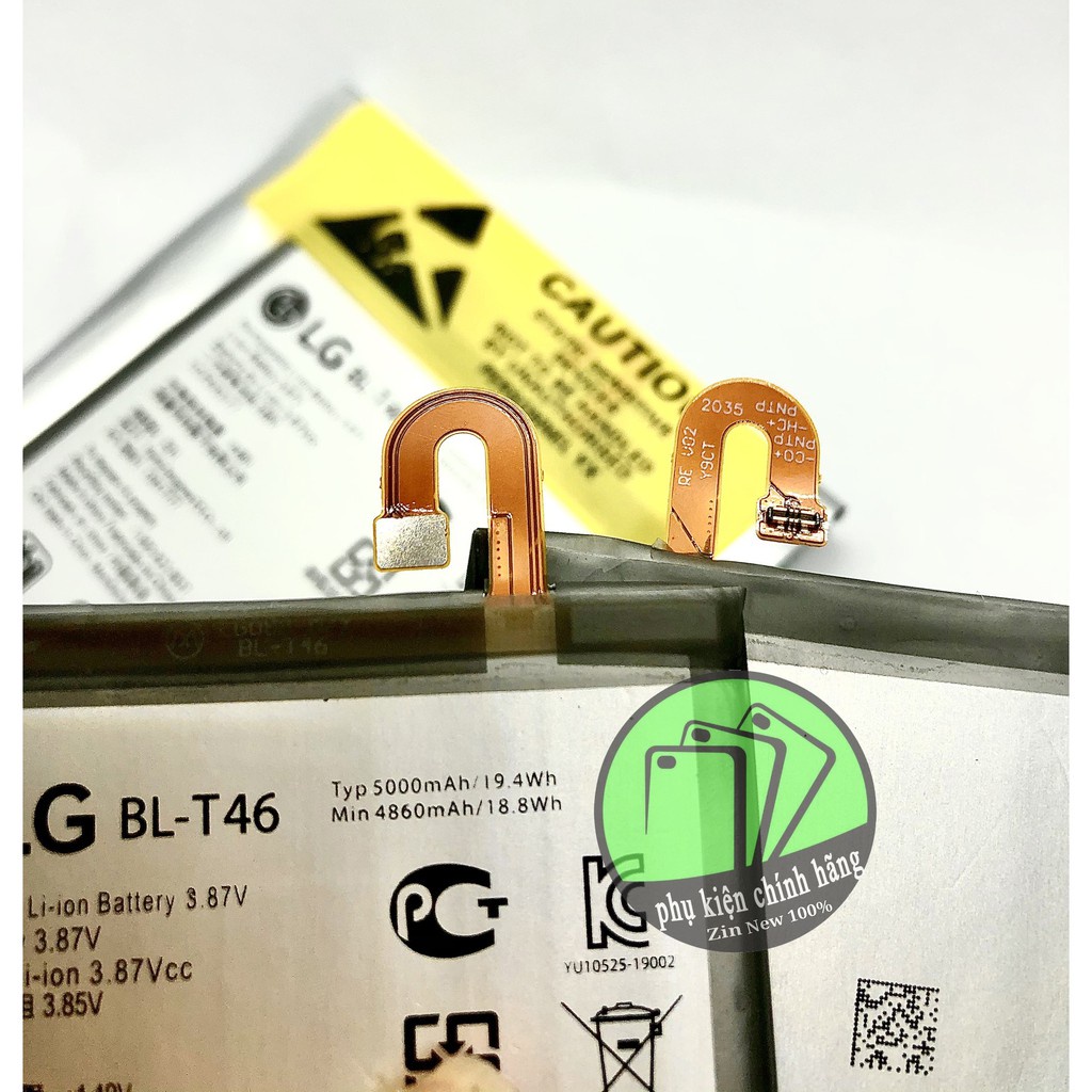 Pin LG V60 ThinQ  dung lượng 5000mAh, TẶNG KÈM CÁP TYPE-C,BH 12 THÁNG