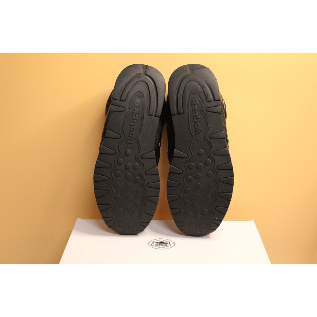 Giày Reebok Classic Leather - Triple Black-Size 42