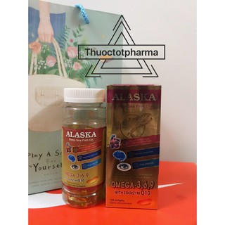 Dầu Cá Alaska Omega 3.6.9 - Hộp 100 viên - Bổ Não, Tăng Cường Thị Lực
