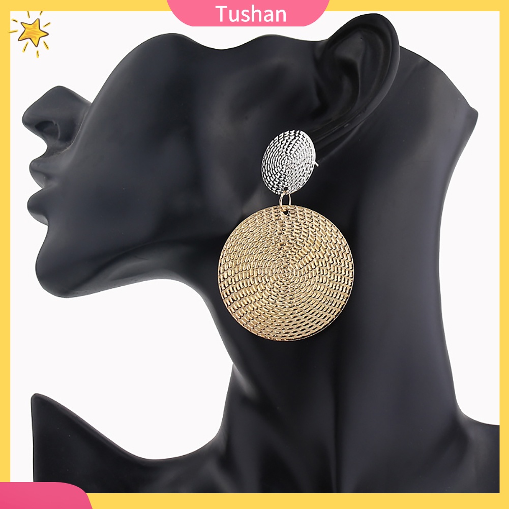 Khuyên Tai Nữ Hình Tròn Thiết Kế Độc Đáo