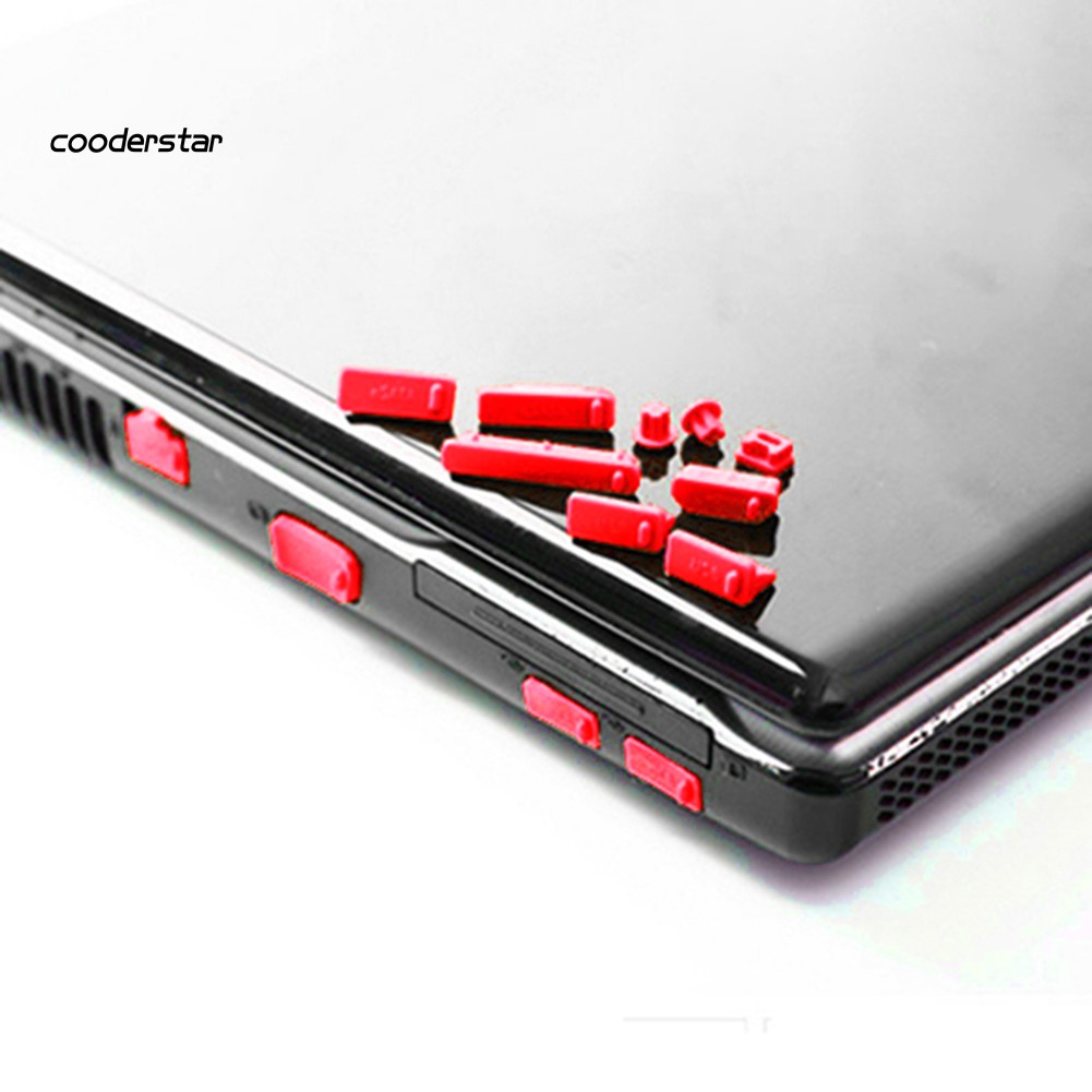 Bộ 13 Nắp Silicone Chống Bụi Cho Laptop Notebook