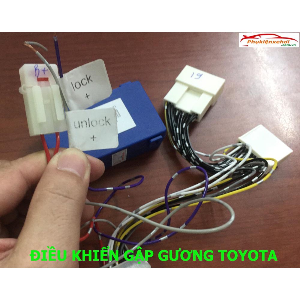 Toypta - Bộ điều khiển gập gương Toyota, độ gập gương Toyota, độ gập kính Toyota