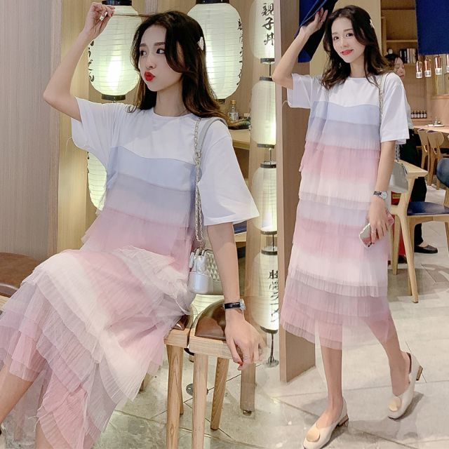 [Order] Đầm Suông Tầng Voan Bigsize | BigBuy360 - bigbuy360.vn