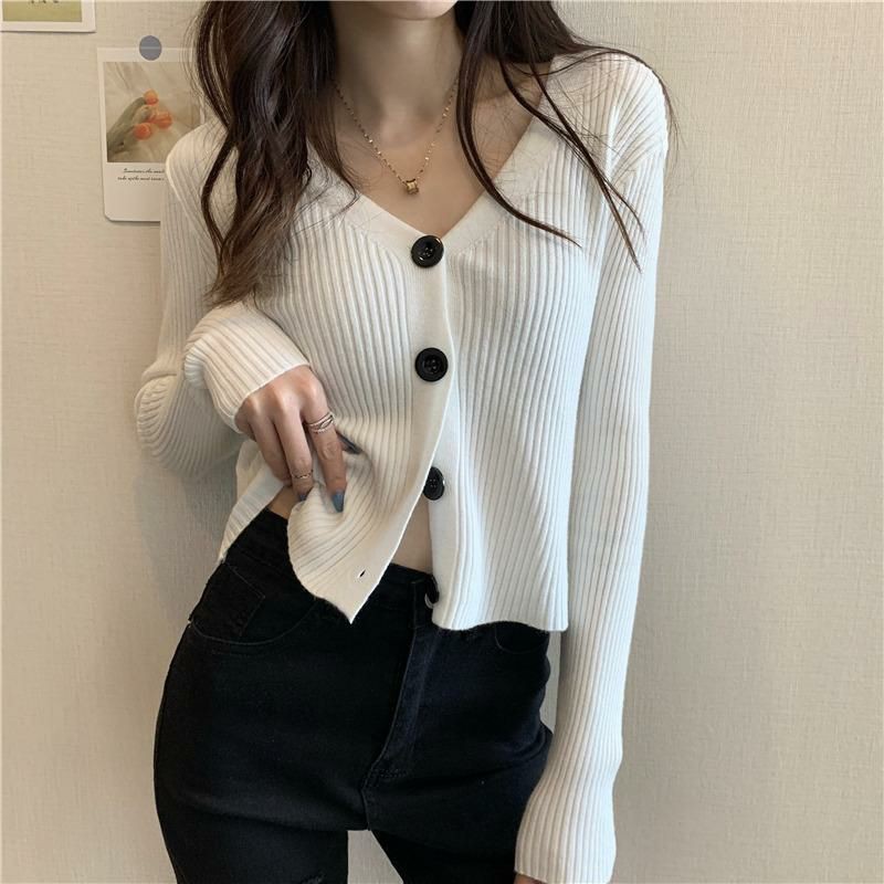 Áo Khoác Cardigan nữ cổ tim cực xinh