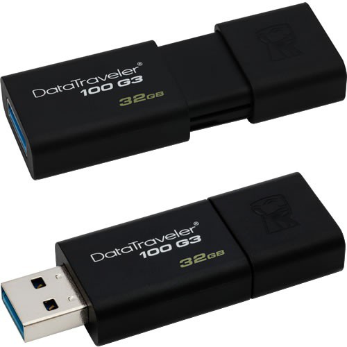 USB Kingston DT100G3 32GB 3.0-Bảo hành 60 T