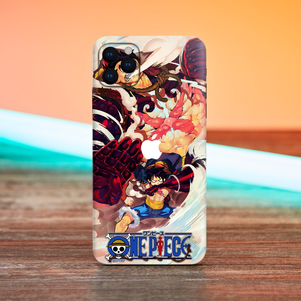 Miếng Dán Skin Điện Thoại ❤️ In Hình One Piece Lufy Iphone 6/ 7/ 8/ X/ XS/ 11/ 11 Pro Max Và Các Dòng Máy Android
