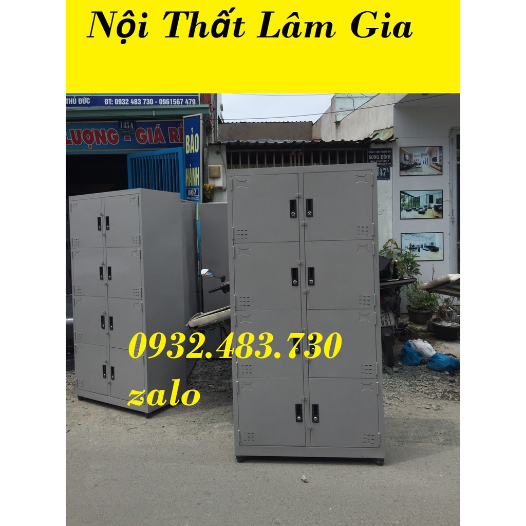 Tủ hồ sơ 8 cửa sơn tĩnh điện