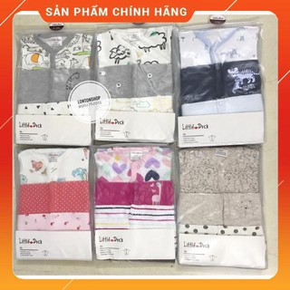 Body liền tất little duck cho bé set 3 bộ