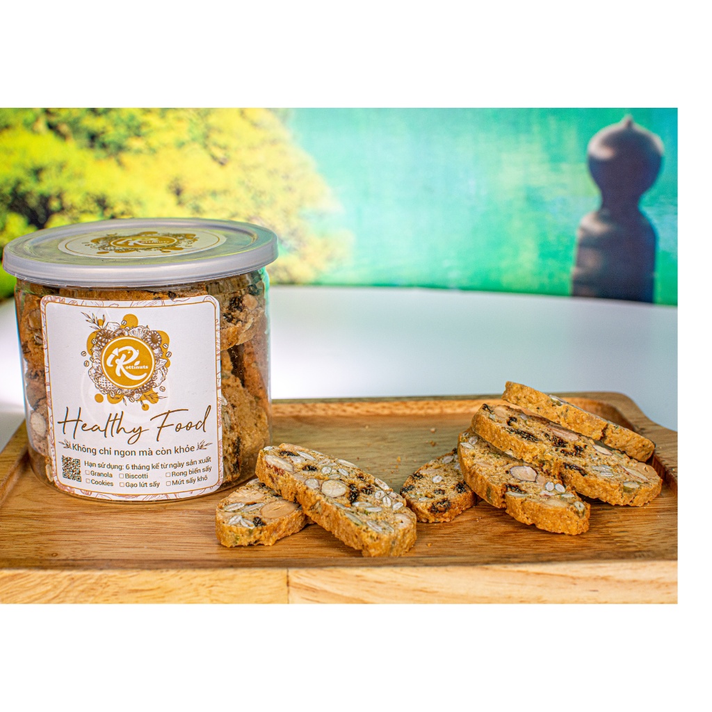 Bánh BISCOTTI, bánh ăn kiêng giảm cân ROTTINUTS,3 Vị (Vani, Chocolate, Matcha) Bảo quản 6 tháng - Trọng lượng [250 gram] | BigBuy360 - bigbuy360.vn