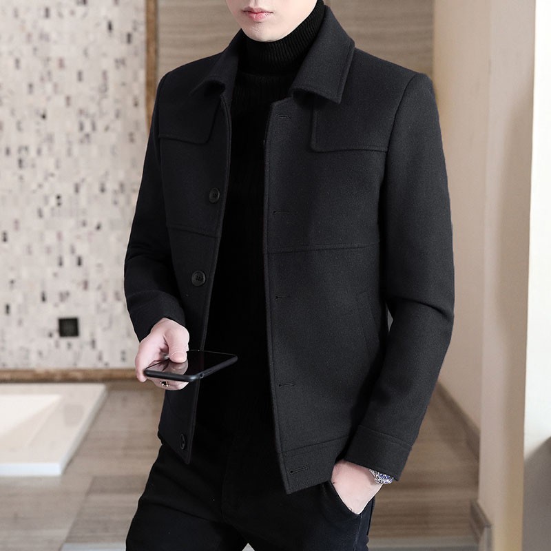 Áo Khoác Dạ nam dáng ngắn, Áo dạ nam phong cách Hàn Quốc hàng chuẩn giá đẹp H20 có video thật | BigBuy360 - bigbuy360.vn