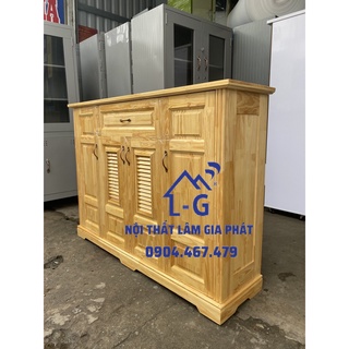 Tủ giày dép gỗ thông cao cấp rộng 1m4 miễn ship hcm