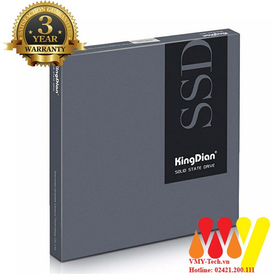 Chính hãng - Ổ cứng SSD Kingdian 120GB SATA III - BH 3 năm NEW 100%