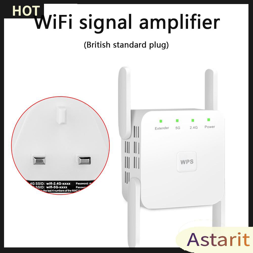 Bộ Khuếch Đại Sóng Wifi 4 Chấu Eu 2.4ghz 5.8ghz 1200mbps | BigBuy360 - bigbuy360.vn