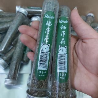 Catnip cỏ bạc hà khô cho mèo dạng ống