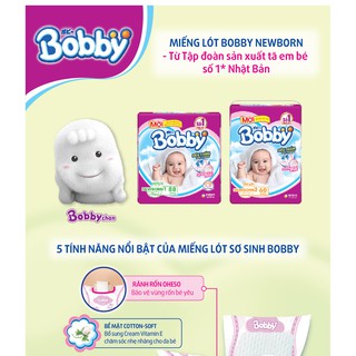 Miếng lót Bobby Newborn 1 - 88 miếng