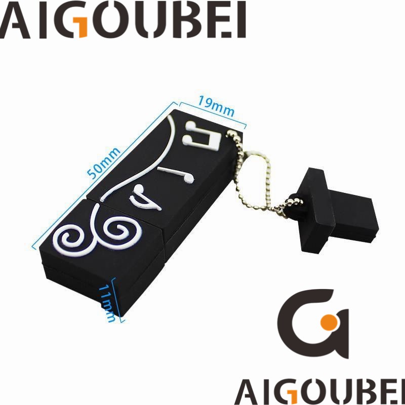 [Spot &amp; COD] Đĩa flash USB 2.0 tốc độ cao Silicone đàn Piano tinh tế Đĩa flash USB dễ thương 1GB 2GB 4GB 8GB 16GB 32GB 64GB 128GB U Disk