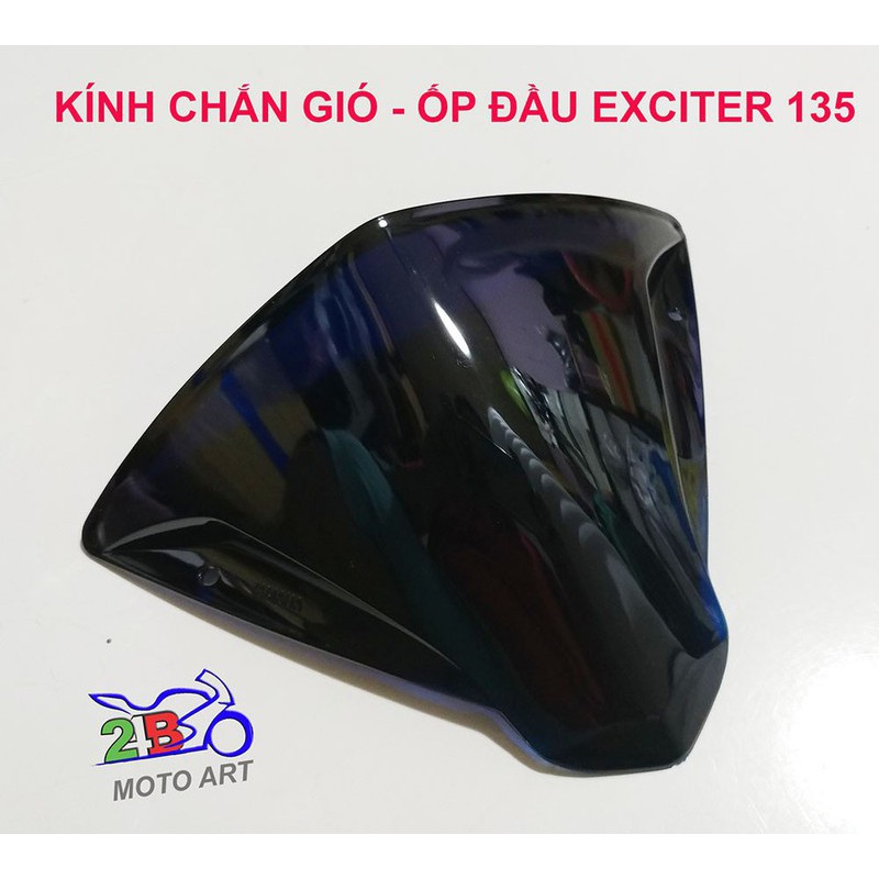 MÃO ĐẦU ĐÈN  XE EXCITER 135 -XANH TRONG