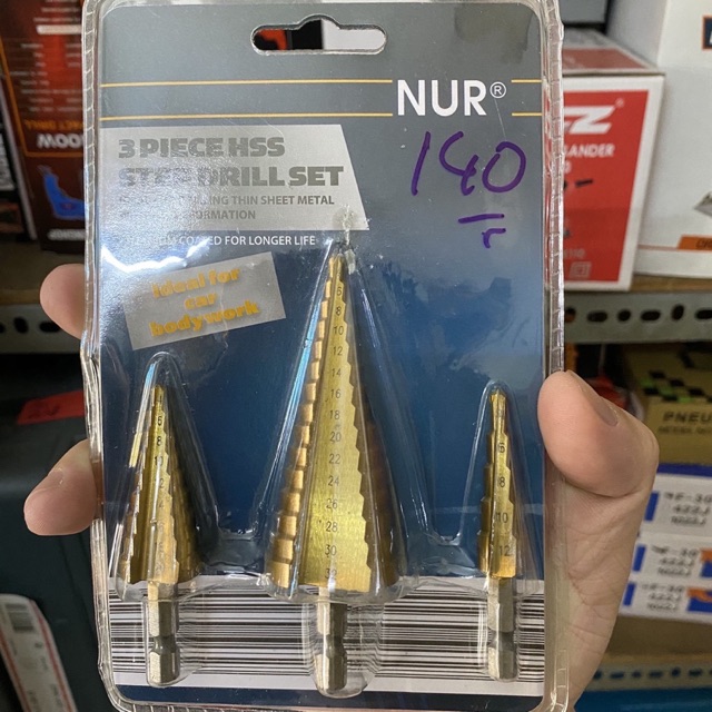 Bộ ba mũi khoan Tháp