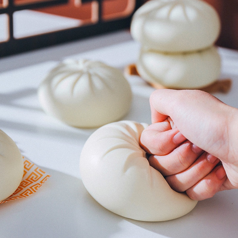 Đồ chơi Squishy bánh bao giải trí