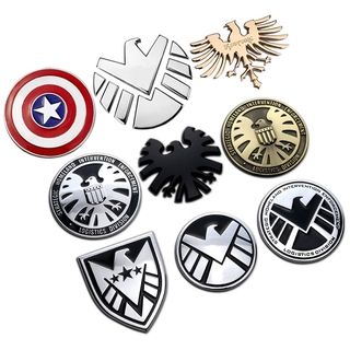 Thần Lá Chắn Văn Phòng Kim Loại Xe Dán Cho Xe Honda Mazda Subaru Volvo KIA BMW Proton Tự Động Lưới Tản Nhiệt Trước Biểu Tượng Phía Sau Huy Hiệu