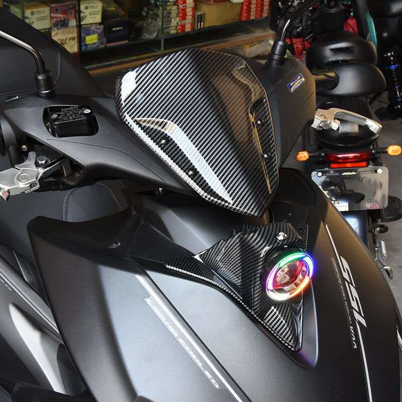 Tấm chắn gió mạ điện phù hợp cho Yamaha Yamaha AEROX155 NVX155