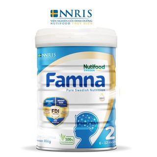 Sữa bột famna 2 lon 850g date mới
