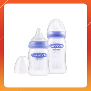 Bình Sữa Lansinoh Momma Dung Tích 160ml & 240ml Đủ Size Núm